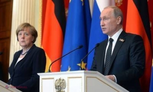 Merkel şi Hollande cer înăsprirea SANCŢIUNILOR pentru Rusia, Putin joacă din nou cartea gazului 