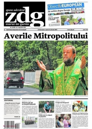INTIMIDARE // Preoți, la ușa publicației „Ziarul de Gardă”