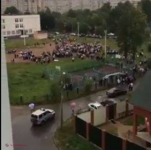 VIDEO // Ce a spus elevul din Rusia care a împuşcat un profesor în cap în momentul în care a intrat în clasă 