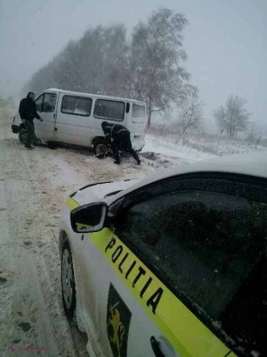 INP: Pe drumurile din R. Moldova se circulă cu dificultate