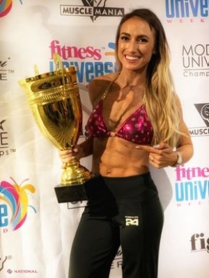 O româncă, Miss Fitness Universe pentru a şasea oară