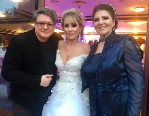 VIDEO// FOTO // Fiica Irinei Loghin s-a măritat la vârsta de 40 de ani. Ce frumoasă a fost la nuntă