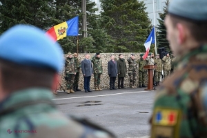 FOTO // Franța a livrat Armatei Naționale cel de-al doilea lot de echipamente MILITARE. „Unul dintre obiectivele Strategiei de Securitate Națională a R. Moldova este de a construi o armată modernă, echipată corespunzător, bine pregătită”