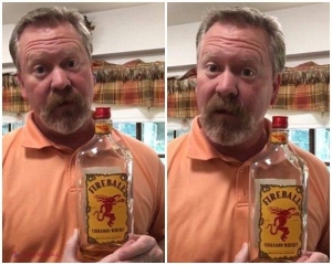 VIDEO // Tatăl unei fete a găsit o sticlă de whiskey în dulapul ei. Reacţia lui e genială!