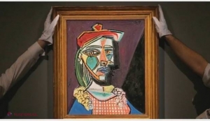 Portret de Picasso, vândut pentru 57 de milioane de euro la licitaţie, cel mai mare preţ…