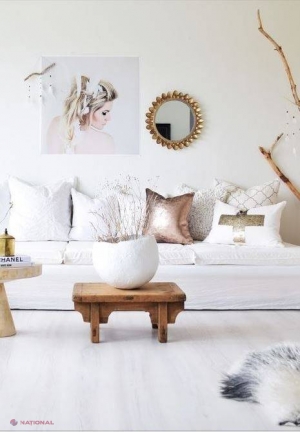 GALERIE FOTO // Casa ta. Living alb: cum să obţii un decor perfect