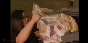 O tânără a renunțat să-și CUMPERE mâncare pentru a consuma RESTURILE altora