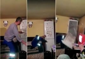 Acest bărbat a băgat o petardă în frigider! Ce a urmat întrece orice imaginație