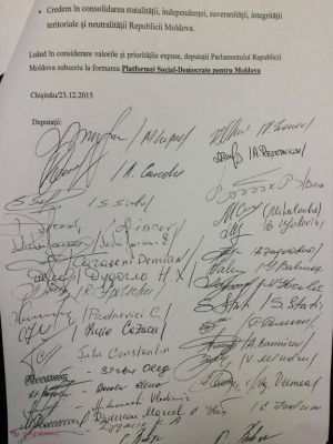 SURPRIZA din lista Platformei Social Democrate. Ce deputat și-a pus semnătura