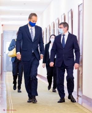 Președintele Parlamentului a salutat venirea noului șef al Delegației UE în R. Moldova: „Parteneriatul strategic cu UE va fi subiectul de maximă relevanță pe agenda Legislativului”