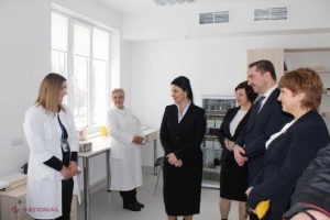 Ministrul Sănătății de la București a inaugurat la Institutul Mamei și Copilului din Chișinău Laboratorul de microbiologie și imunologie