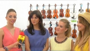 Patru românce au cântat pentru Vladimir Putin