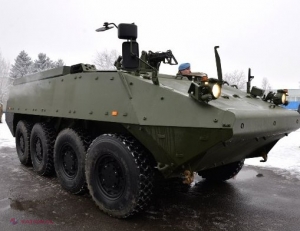 Ultimul lot din cele 19 transportoare blindate „Piranha-3 H”, donate de Guvernul Germaniei, a ajuns în R. Moldova