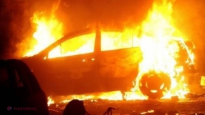 Au ars de vii în propria mașină! Tragedie teribilă produsă noaptea asta la Glodeni