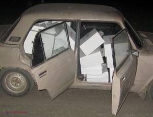 TUPEU// Cum a încercat un moldovean să ducă în Ucraina 580 de sticle de coniac
