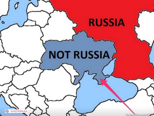 FOTO // „RĂZBOIUL” hărţilor pe tema Ucrainei. Cum vede Rusia planeta