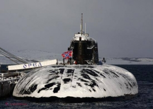 PERICULOS // Un SUBMARIN nuclear rus, cuprins de flăcări, la hotar cu UE