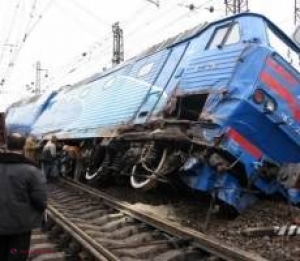 Donețk // Un tren a deraiat de pe șine după ce a fost detonată calea ferată