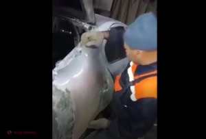 VIDEO // Un şofer şi-a cumpărat o maşină la mâna a doua şi s-a dus cu ea la mecanic. DESCOPERIREA făcută în aripa maşinii a uimit Internetul 