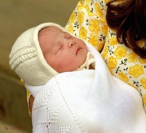 PRIMELE IMAGINI cu fiica prinţului William şi a ducesei de Cambridge
