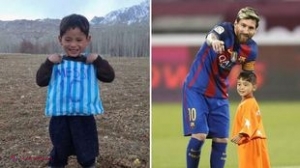 Întâlnirea cu Messi i-a DISTRUS viaţa. Ce s-a întâmplat cu băieţelul de 7 ani din Afganistan care şi-a făcut un tricou cu numele fotbalistului dintr-o pungă de plastic, iar apoi l-a întâlnit pe starul Barcelonei