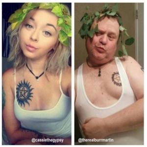 GALERIE FOTO // N-ai cum să nu râzi. Un tătic a vrut să-i dea o lecție fiicei lui care postează imagini sexy cu ea pe Instagram. Rezultatul e demențial