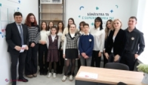 Cabinet medical modern inaugurat la Liceul „Alexei Mateevici” din Dondușeni, cu sprijin privat important pentru educație