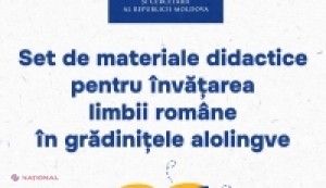 Ministerul Educației sprijină învățarea limbii române în grădinițele alolingve prin noi materiale didactice gratuite