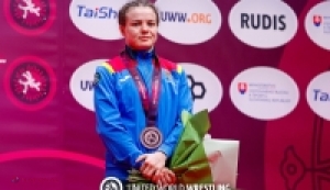 Mariana Drăguțan câștigă prima medalie pentru Moldova la Europenele de lupte 2025