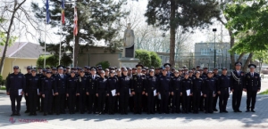 Zeci de tineri subofițeri încep cariera în Poliția Națională după absolvirea cursului de formare profesională inițială