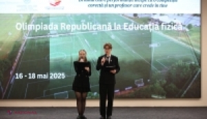 176 de elevii, în competiție la Olimpiada Republicană de Educație Fizică din Chișinău