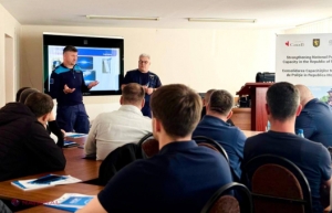 Polițiști moldoveni își îmbunătățesc abilitățile de combatere a contrabandei prin tehnici moderne de scanare