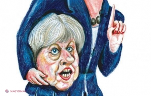 Charlie Hebdo a publicat o caricatură cu Theresa May decapitată