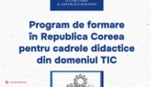 Oportunitate unică pentru profesorii TIC din Moldova: Program de formare în Coreea de Sud