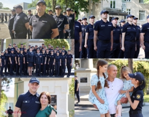 Noua promoție de polițiști debutează cu entuziasm în serviciul public național
