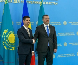Chișinăul ar putea avea zboruri directe spre Astana: discuții între Mihai Popșoi și omologul său din Kazahstan privind extinderea relațiilor bilaterale