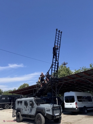Angajații „Fulger” își îmbunătățesc abilitățile de intervenție cu vehicule de tip D în cadrul unui proiect european