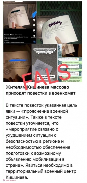 Ministerul Apărării din Moldova denunță citații false pentru chemarea în armată: manipulare preelectorală pentru a stârni panică