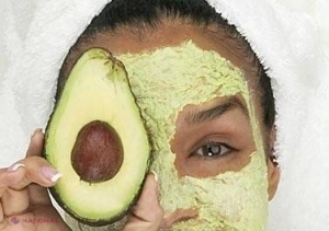 masca fata cu avocado