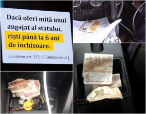 „Nu acceptăm CORUPȚIA în Poliție”: Patru șoferi care au vrut să scape de amenzi, după ce au fost prinși că au depășit viteza, riscă ani grei de pușcărie