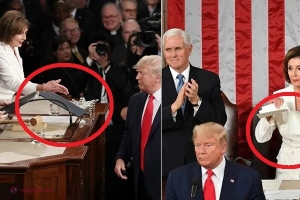 VIDEO // Gest incredibil al preşedintelui Trump: a refuzat să dea mâna cu Nancy Pelosi. Democrata a reacţionat într-un mod neaşteptat