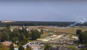 VIDEO // Un avion s-a prăbuşit lângă Moscova, în timpul unui spectacol…