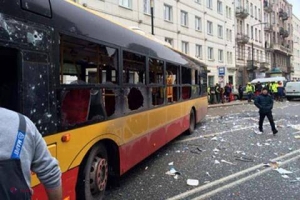 EXPLOZIE puternică în centrul Varșoviei. Sunt victime