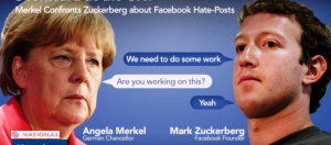 Merkel vrea să-i PEDEPSEASCĂ pe cei care scriu mesaje negative pe facebook despre migranți