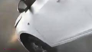 VIDEO // Ieșire prin ZID din parcarea supraetajată