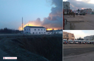 STARE DE URGENŢĂ în Ucraina, după o serie de EXPLOZII în lanţ. Peste 20.000 de persoane, EVACUATE