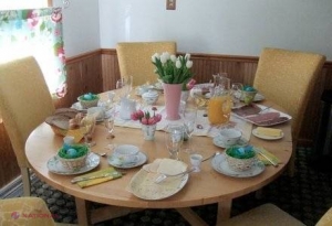Aranjamente pentru Paște: idei pentru decorarea mesei