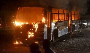Tragedie // Peste 30 de copii au ars într-un autocar
