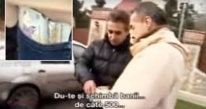 VIDEO // Momentul în care Gigi Becali dă 10.000 de euro la colindători