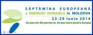 În PREMIERĂ pentru R.Moldova! Începe Săptămâna Europeană a Energiei Durabile 
